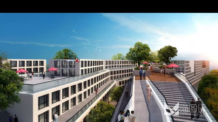 建筑景观PSD效果图89_喵图记
