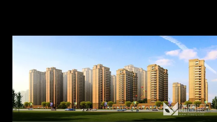 建筑景观PSD效果图141_喵图记