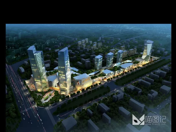 建筑景观PSD效果图90_喵图记