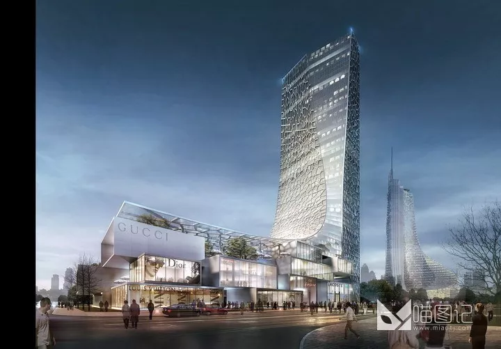 建筑景观PSD效果图18_喵图记