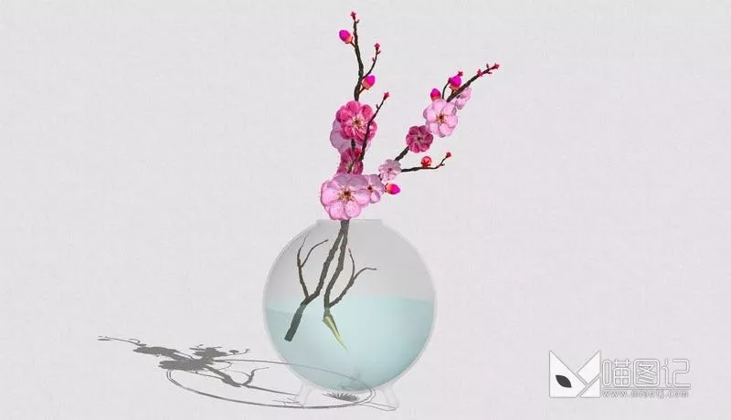 花瓶花艺4268_喵图记
