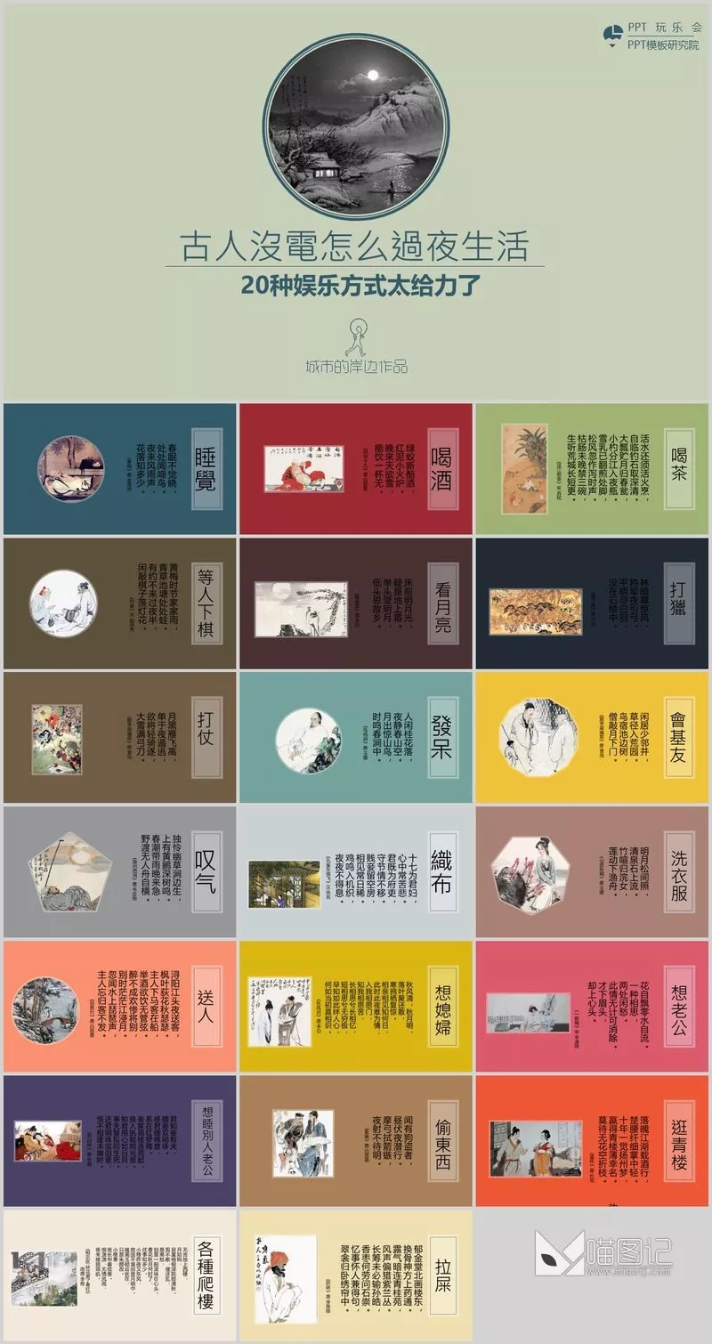 汇报-中国风 (52)方案汇报_喵图记