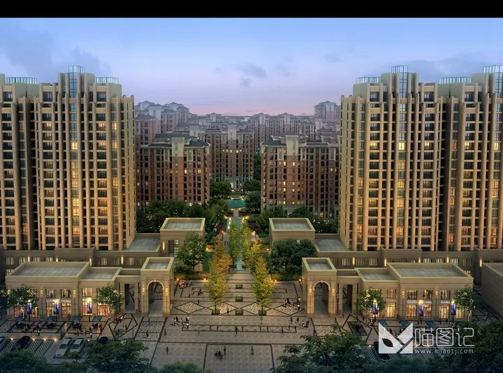 建筑景观PSD效果图191_喵图记