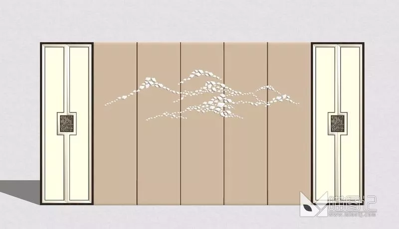 造型墙569
