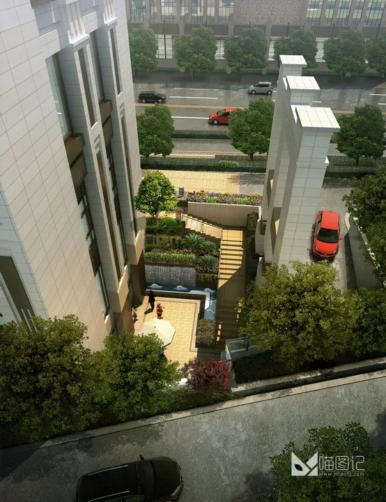 建筑景观PSD效果图81_喵图记