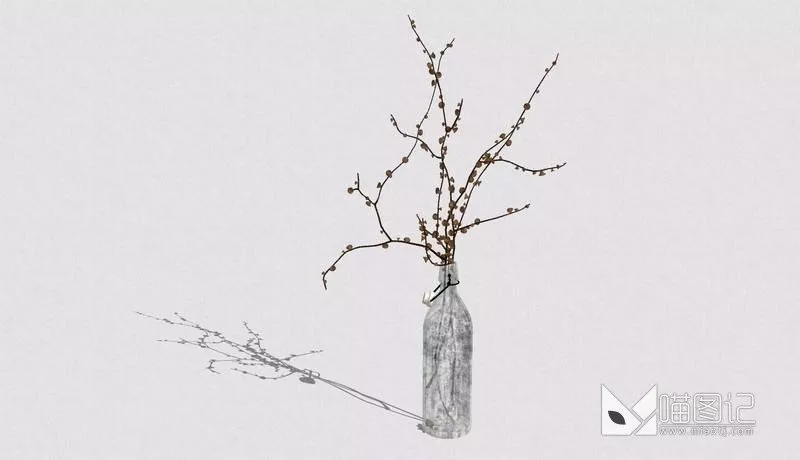 花瓶花艺4264_喵图记