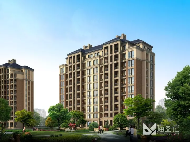 建筑景观PSD效果图85_喵图记
