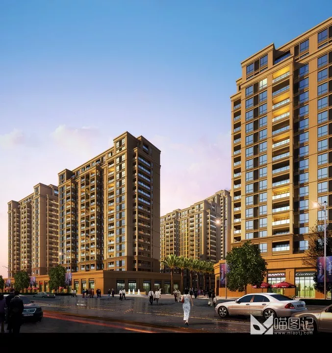 建筑景观PSD效果图132_喵图记
