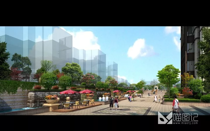 建筑景观PSD效果图131_喵图记
