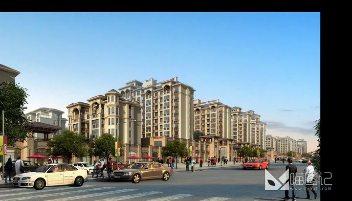 建筑景观PSD效果图183_喵图记