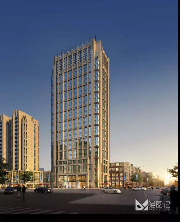 建筑景观PSD效果图126_喵图记