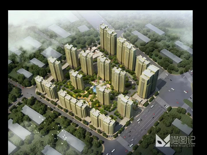 建筑景观PSD效果图261_喵图记