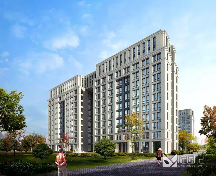 建筑景观PSD效果图169_喵图记