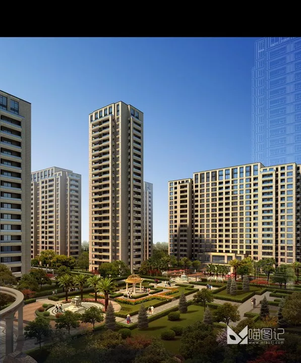 建筑景观PSD效果图279_喵图记