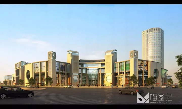 建筑景观PSD效果图118_喵图记