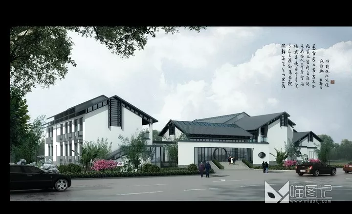 建筑景观PSD效果图147_喵图记