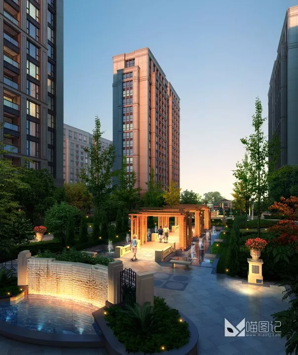 建筑景观PSD效果图187_喵图记