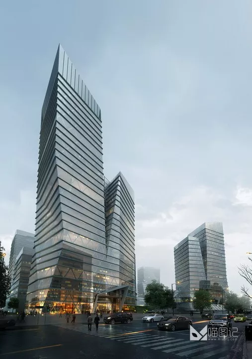 建筑景观PSD效果图45_喵图记