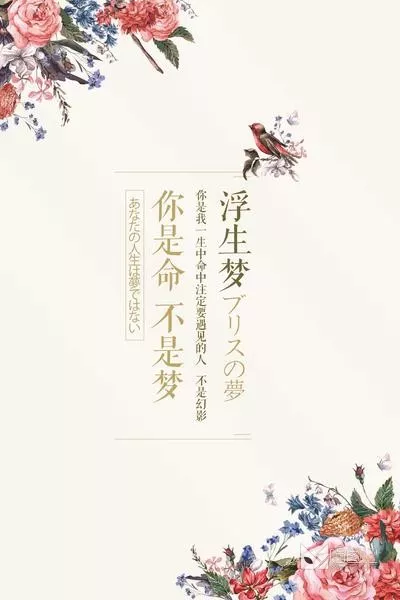 日系文艺小清新模板11_喵图记