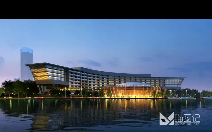建筑景观PSD效果图181_喵图记