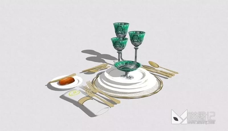 食物餐具2091_喵图记