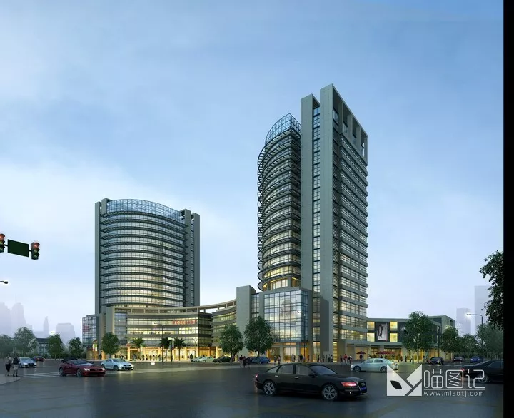 建筑景观PSD效果图42_喵图记