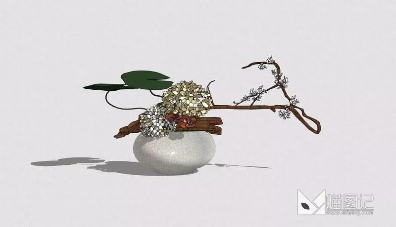 花瓶花艺4279_喵图记
