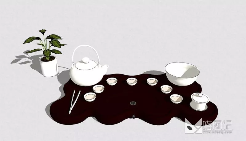 茶桌2574_喵图记
