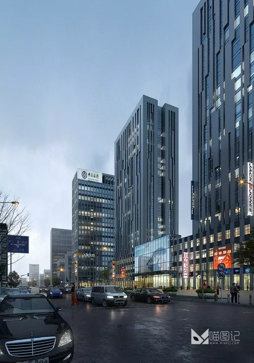 建筑景观PSD效果图63_喵图记