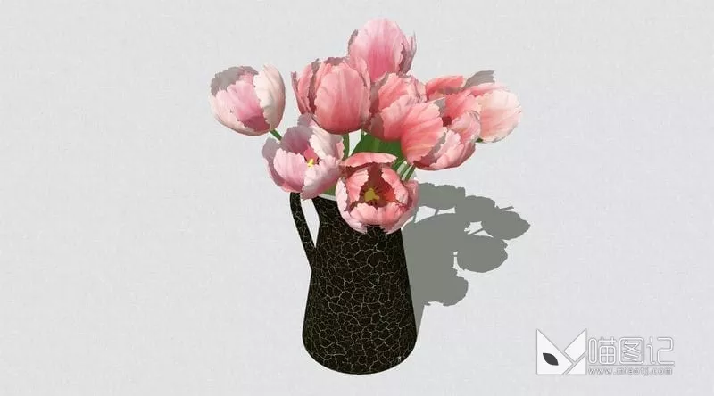 花艺盆栽插花ID:45624_喵图记