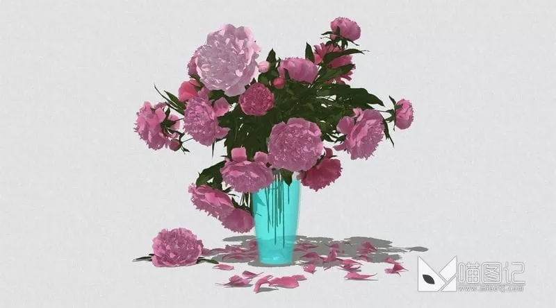 .植物盆栽插花 ID:44969_喵图记