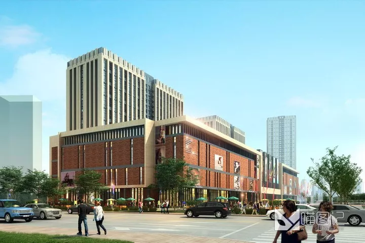 建筑景观PSD效果图123_喵图记