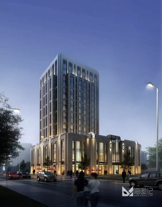 建筑景观PSD效果图206_喵图记
