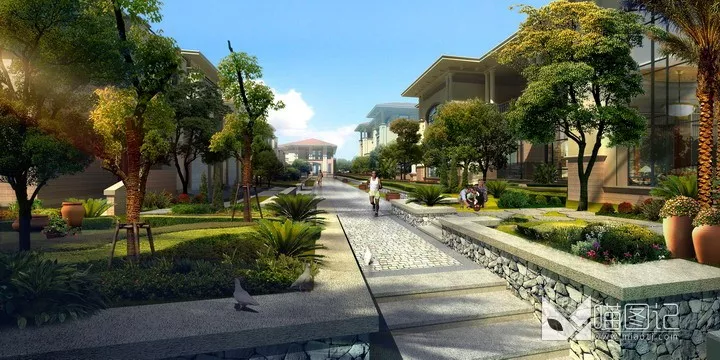 建筑景观PSD效果图231_喵图记