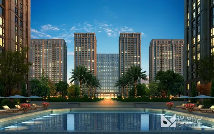 建筑景观PSD效果图198_喵图记