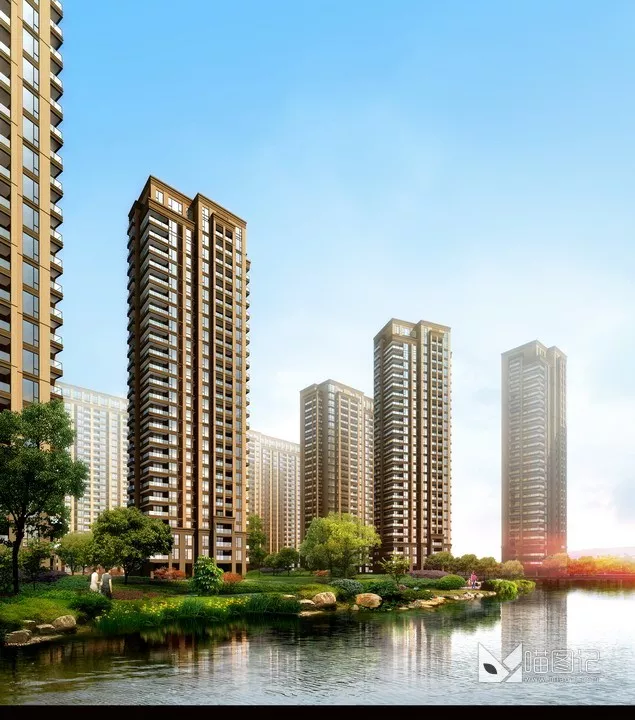 建筑景观PSD效果图58_喵图记