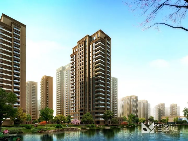 建筑景观PSD效果图65_喵图记
