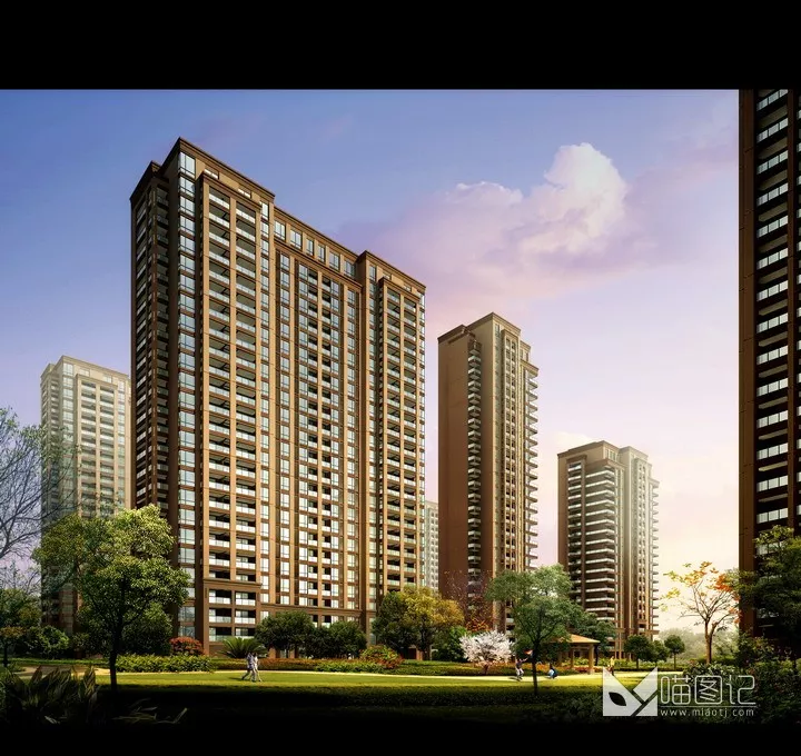 建筑景观PSD效果图59_喵图记