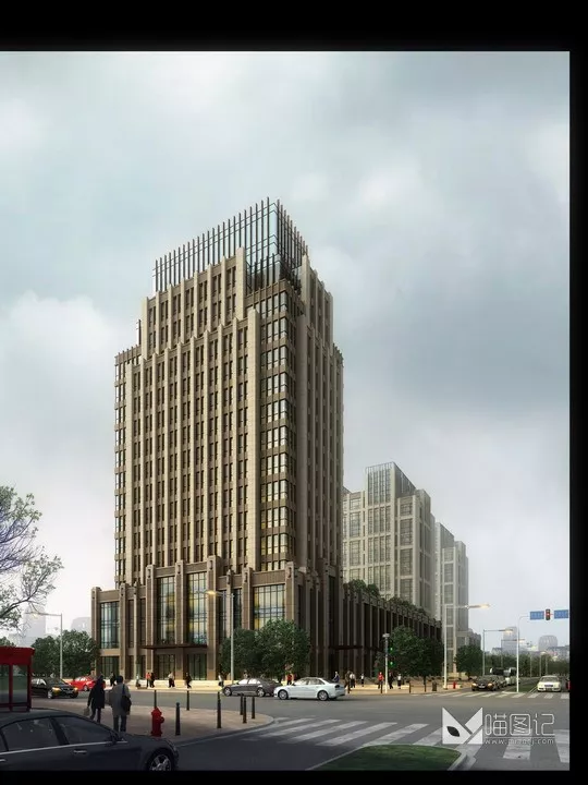 建筑景观PSD效果图27_喵图记