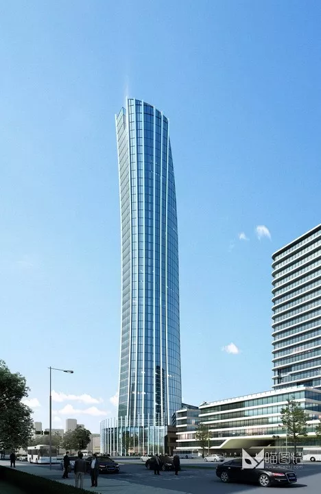 建筑景观PSD效果图107_喵图记