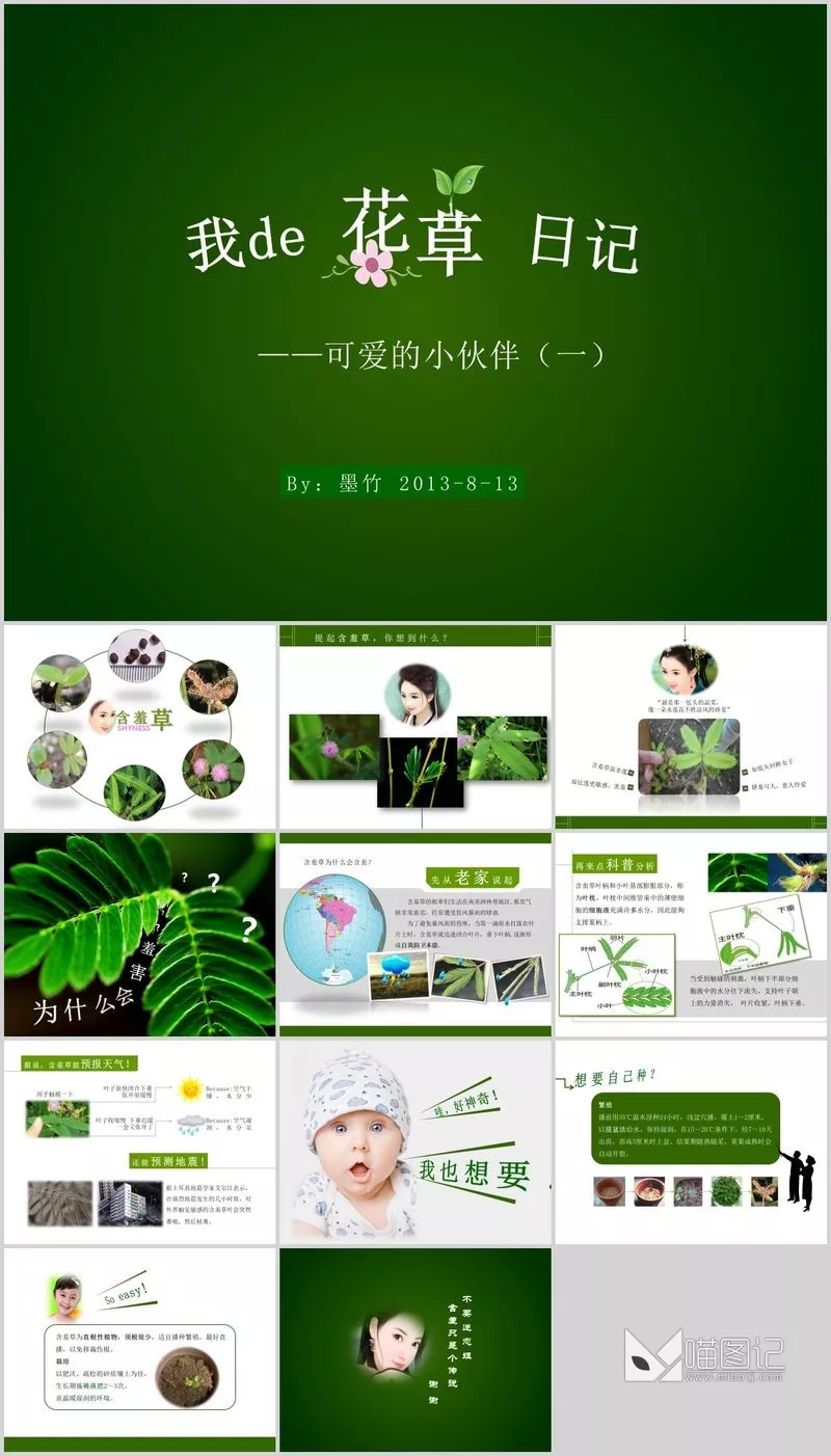 卡通课件x56培训课件_喵图记