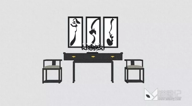 中式案台ID:44402_喵图记