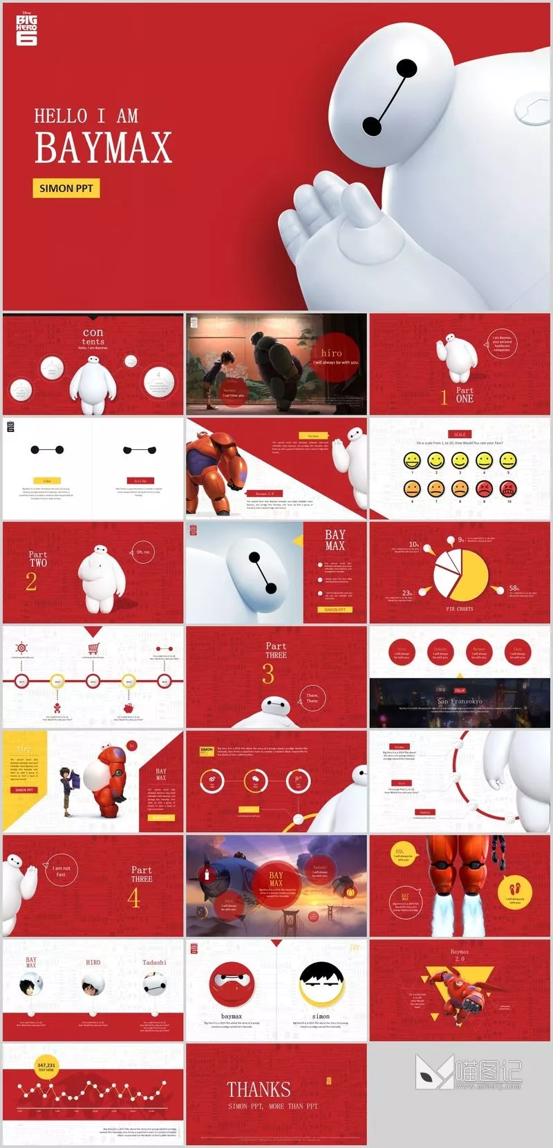 卡通课件x182培训课件_喵图记