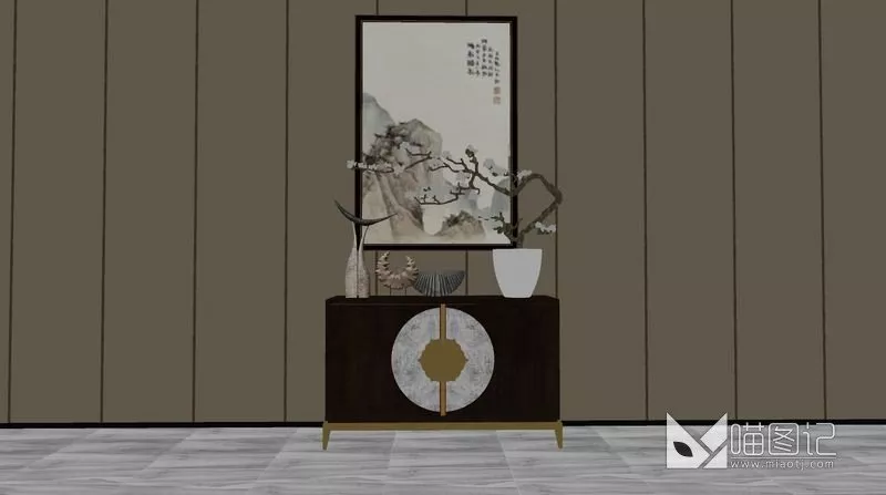 鞋柜玄关柜2731_喵图记