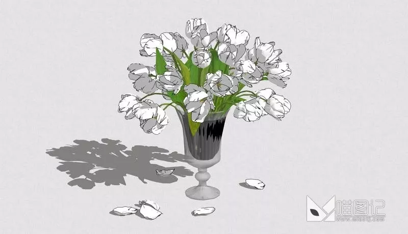 花瓶花艺4259_喵图记