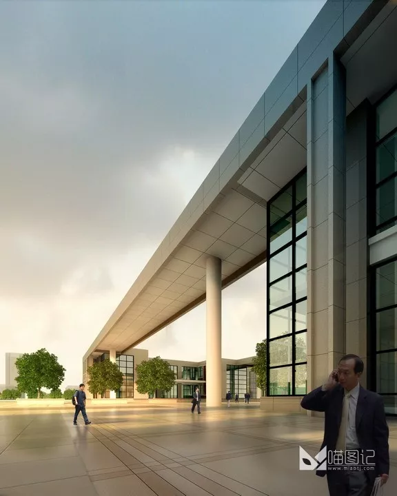 建筑景观PSD效果图294_喵图记