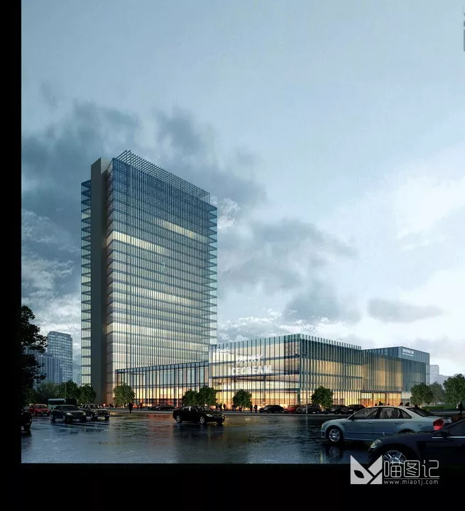 建筑景观PSD效果图78_喵图记