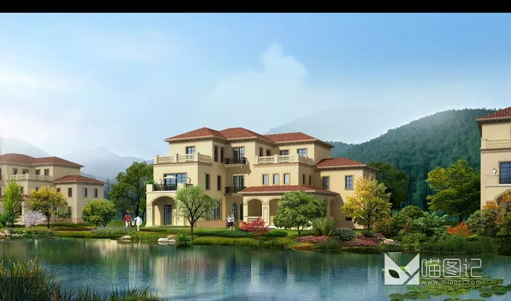 建筑景观PSD效果图83_喵图记