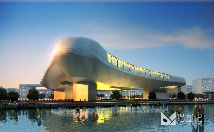 建筑景观PSD效果图242_喵图记