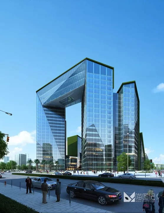 建筑景观PSD效果图95_喵图记